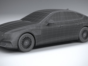 Genesis Electrified G80 2022 3D 模型