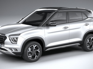 Hyundai Creta 2021 3Dモデル