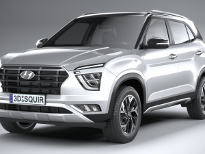 Hyundai Creta 2021 3D Model