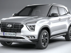 Hyundai Creta 2021 3D Model