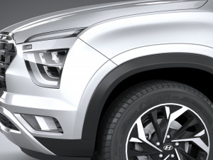 Hyundai Creta 2021 3D Model