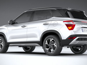 Hyundai Creta 2021 3D Model