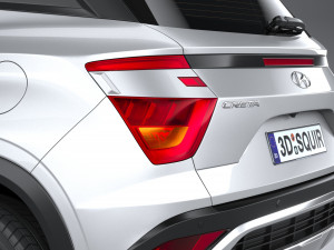 Hyundai Creta 2021 3D Model