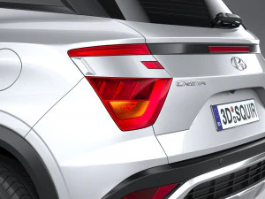 Hyundai Creta 2021 3D Model