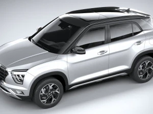 Hyundai Creta 2021 3D Model