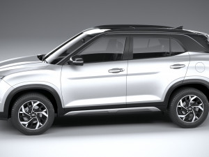 Hyundai Creta 2021 3D Model