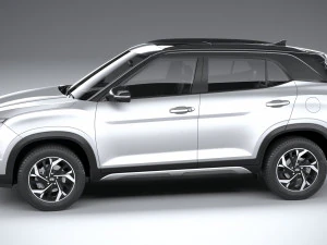 Hyundai Creta 2021 3D Model