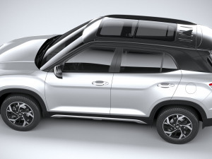 Hyundai Creta 2021 3D Model
