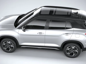Hyundai Creta 2021 3D Model