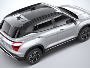 Hyundai Creta 2021 3D Model