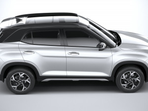 Hyundai Creta 2021 3D Model