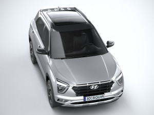 Hyundai Creta 2021 3D Model