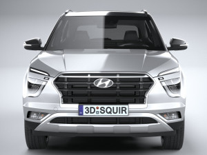 Hyundai Creta 2021 3D Model