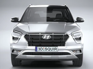 Hyundai Creta 2021 3D Model