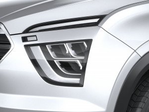 Hyundai Creta 2021 3D Model
