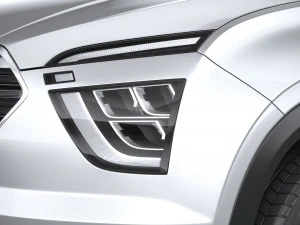 Hyundai Creta 2021 3D Model