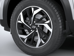 Hyundai Creta 2021 3D Model
