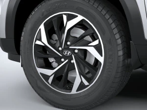 Hyundai Creta 2021 3D Model