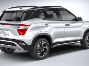 Hyundai Creta 2021 3D Model