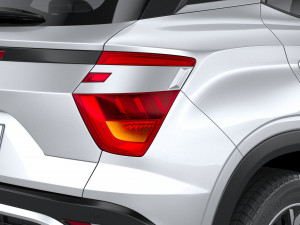 Hyundai Creta 2021 3D Model