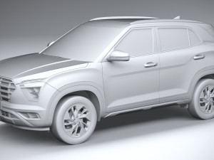 Hyundai Creta 2021 3D Model