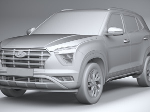 Hyundai Creta 2021 3D Model