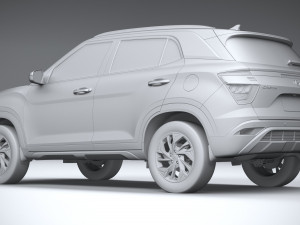 Hyundai Creta 2021 3D Model