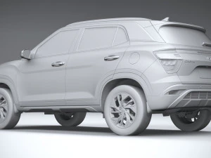 Hyundai Creta 2021 3D Model