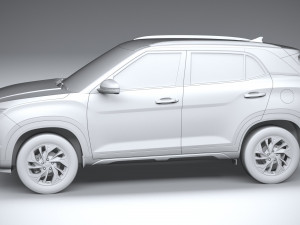 Hyundai Creta 2021 3D Model