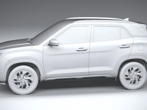 Hyundai Creta 2021 3D Model