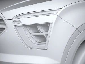 Hyundai Creta 2021 3D Model