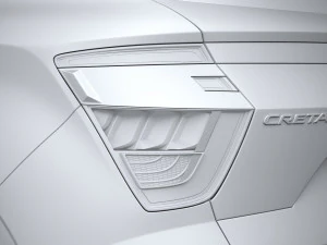 Hyundai Creta 2021 3D Model