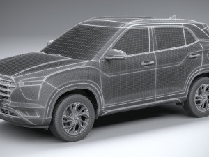 Hyundai Creta 2021 3D Model