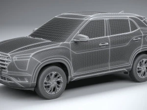 Hyundai Creta 2021 3D Model