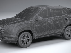 Hyundai Creta 2021 3D Model