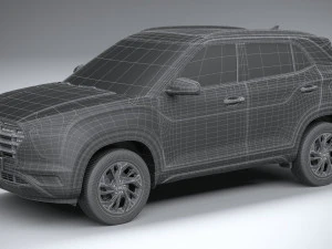 Hyundai Creta 2021 3D Model