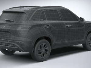 Hyundai Creta 2021 3D Model