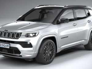 Jeep Compass 2022 3D-Modell