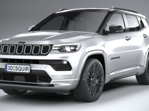 Jeep Compass 2022 3D-Modell