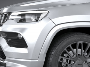 Jeep Compass 2022 3D-Modell
