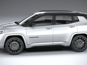 Jeep Compass 2022 3D-Modell