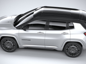 Jeep Compass 2022 3D-Modell