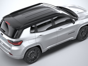Jeep Compass 2022 3D-Modell