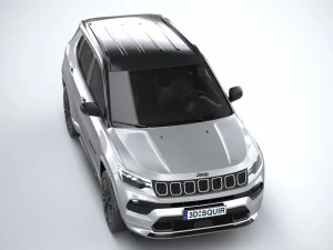 Jeep Compass 2022 3D Model