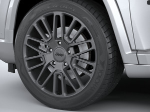 Jeep Compass 2022 3D-Modell