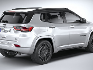 Jeep Compass 2022 3D-Modell
