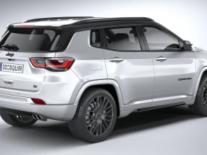 Jeep Compass 2022 3D Model