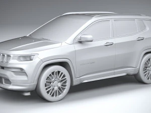 Jeep Compass 2022 3D Model