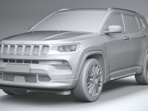 Jeep Compass 2022 3D-Modell