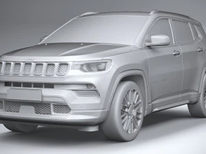 Jeep Compass 2022 3D Model